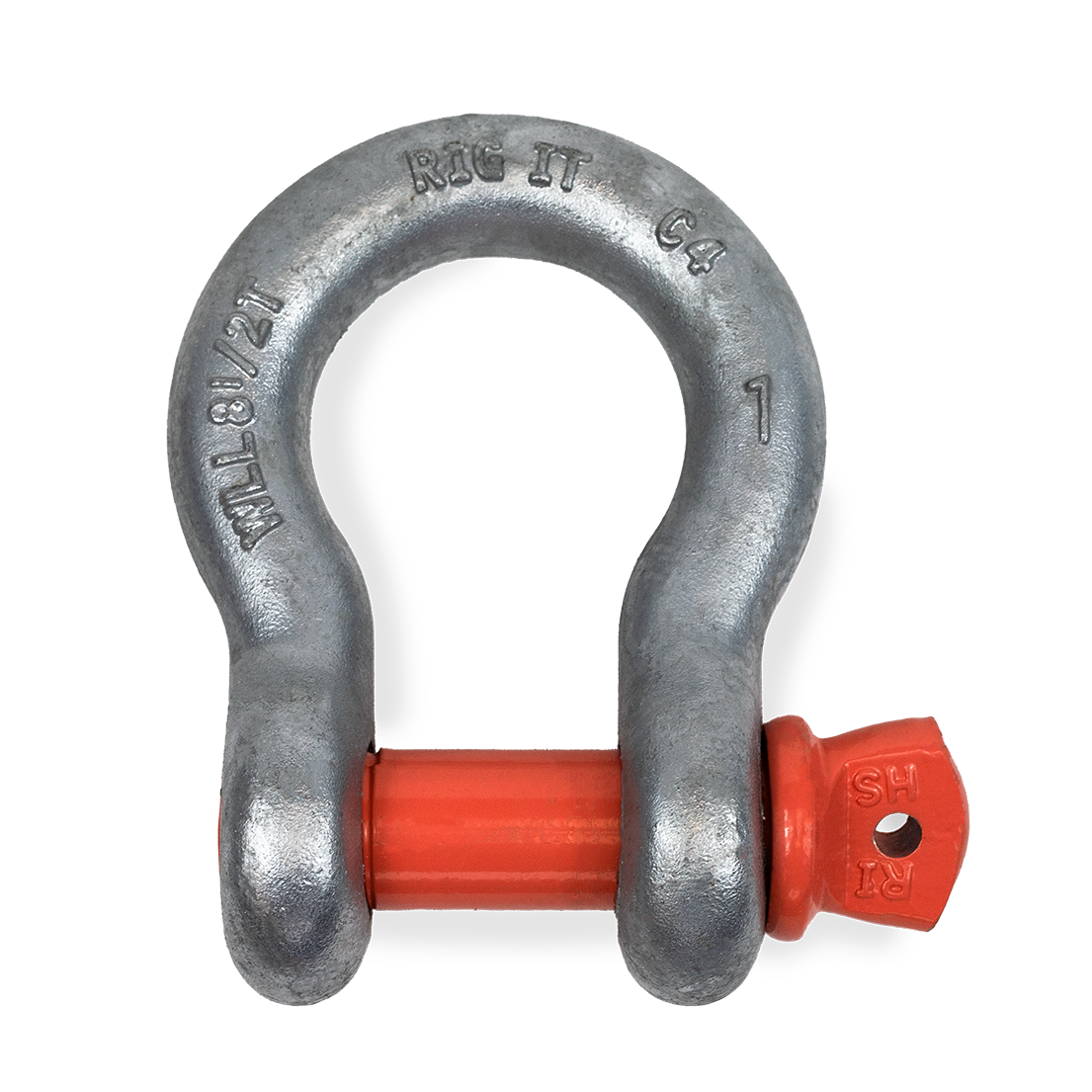 Rig-It Shackle product displayed WLL 8 1/2t