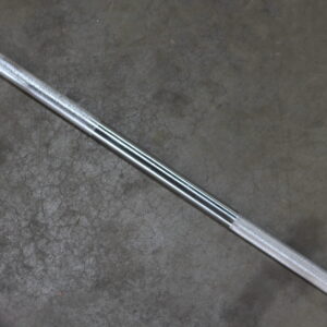 Canyon Rigging Product photo. This photo show a winch bar on a cement floor. This winch bar is made with polished metal.