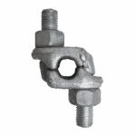 Canyon Rigging product photo of a fist grip wire rope clip.