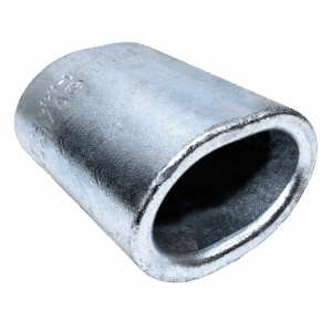 Stainless steel oval sleeve product photo