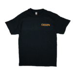 Canyon Rigging Product Photo. The photo is a picture of Rigging Short Sleeve T-shirt. The t-shirt is simple, but has Canyon Rigging's logo on the left side.