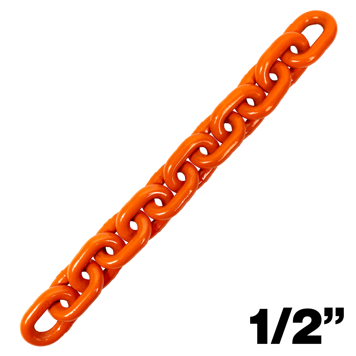 Canyon Rigging product photo of a 1/2" grade 100 chain.