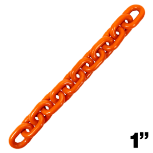 Canyon Rigging product photo of a 1" grade 100 chain.