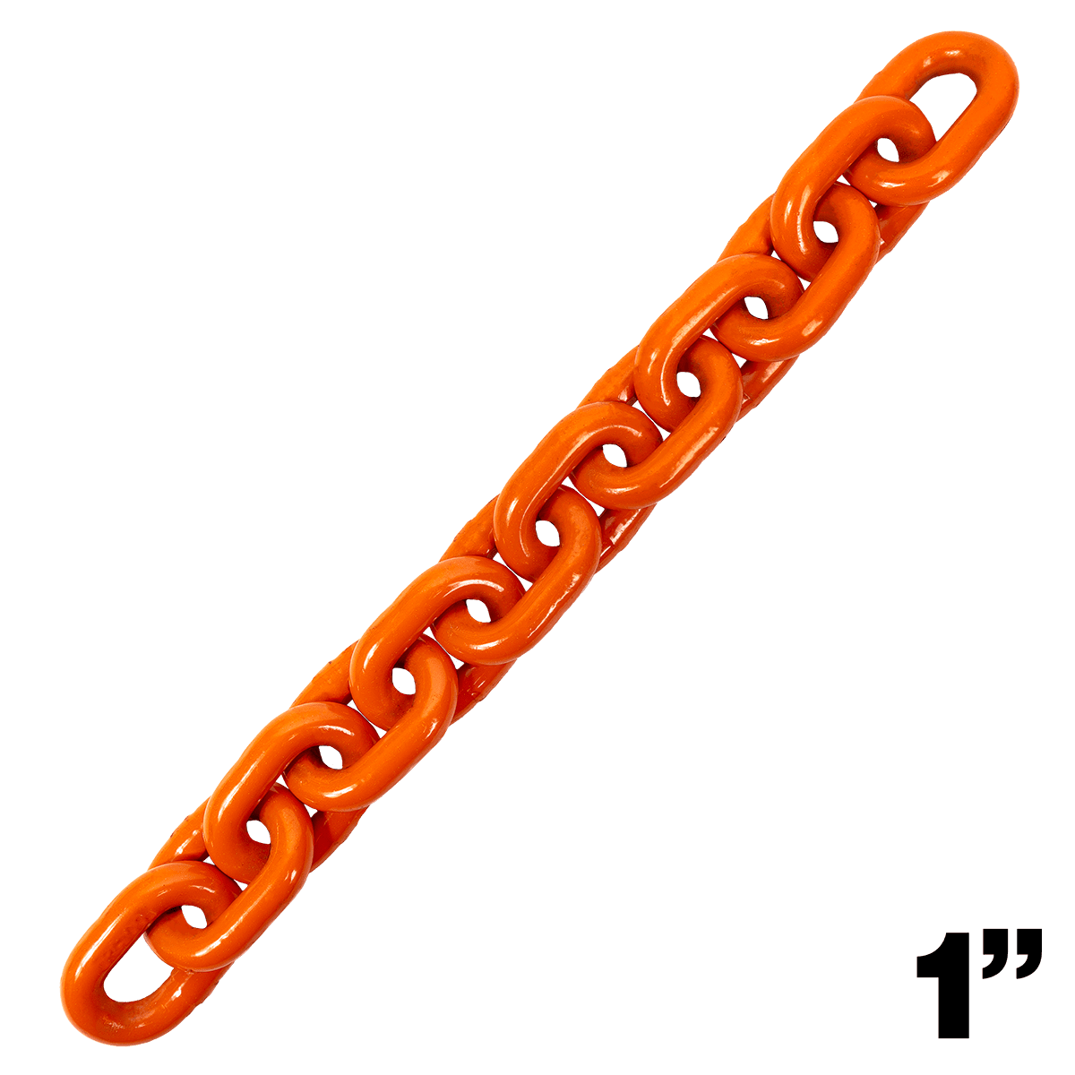 Canyon Rigging product photo of a 1" grade 100 chain.