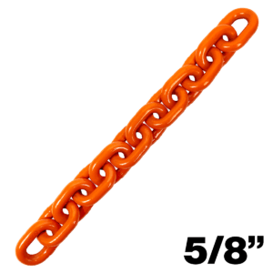 Canyon Rigging product photo of a 5/8" grade 100 chain.