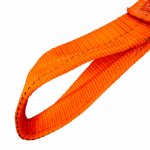 Canyon Rigging product photo showing off a type 3 eye of a web sling.