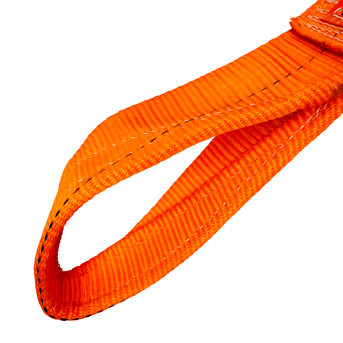 Canyon Rigging product photo showing off a type 3 eye of a web sling.