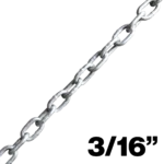 product photo of 3/16 inch Grade 30 Chain.