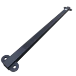 Canyon Rigging product photo of a spreader bar with black weather proof.
