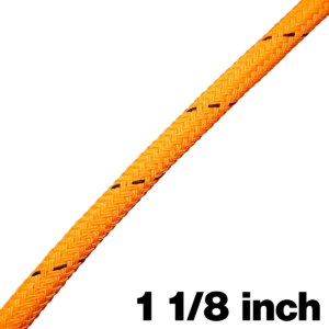 Canyon Rigging product photo of 1 1/8 inch core dependent double braid rope.