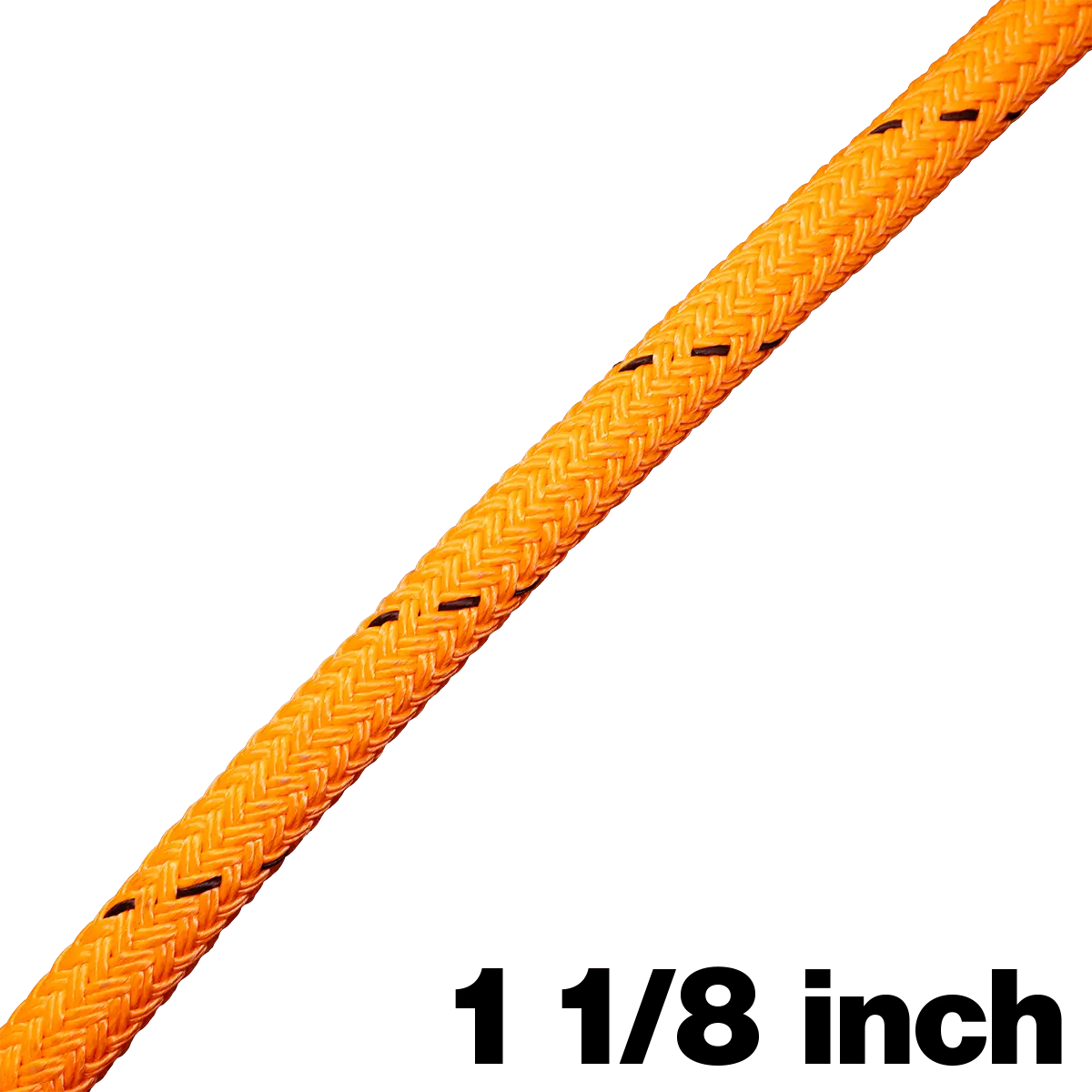 Canyon Rigging product photo of 1 1/8 inch core dependent double braid rope.