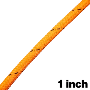Canyon Rigging product photo of 1 inch core dependent double braid rope.