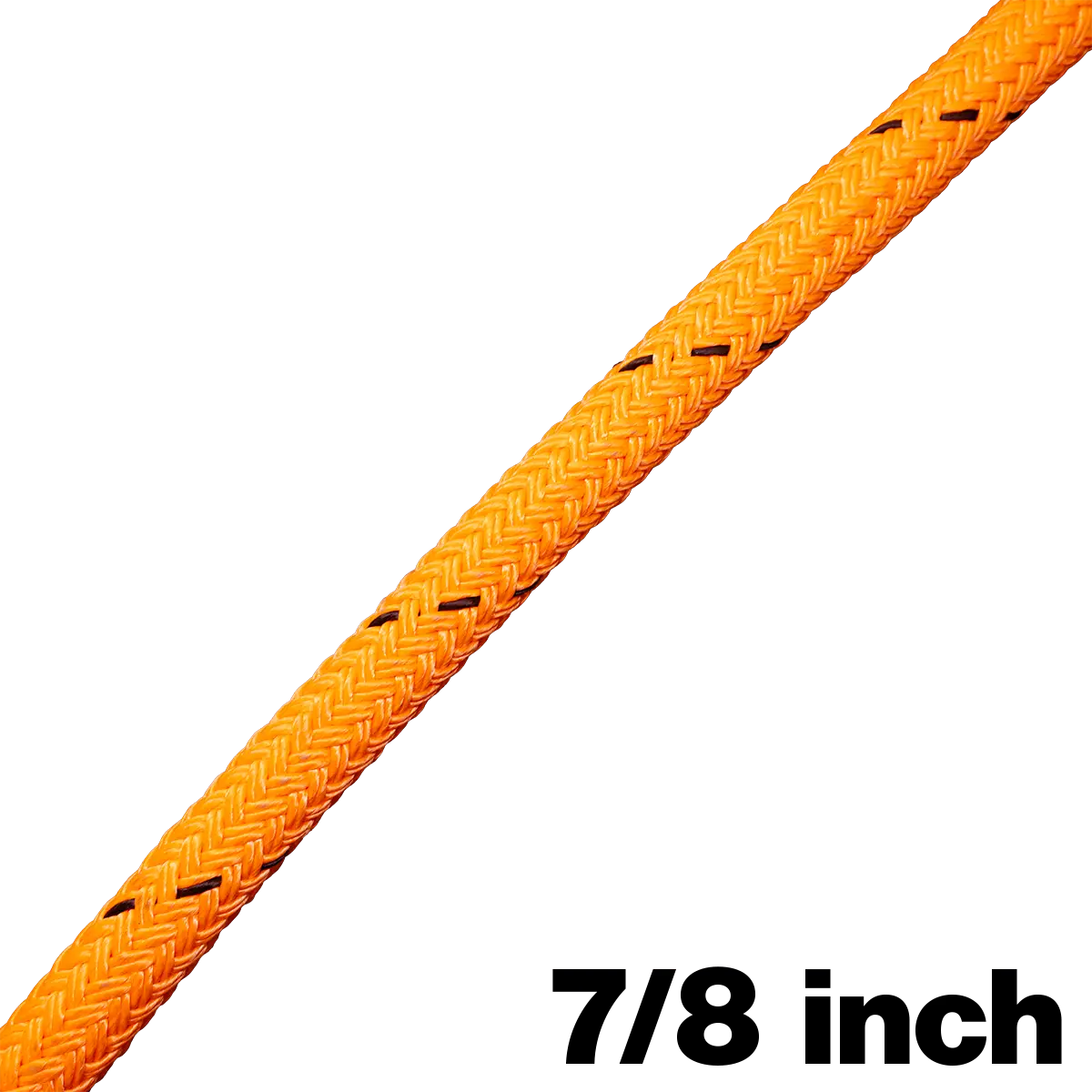Canyon Rigging product photo of 7/8 inch core dependent double braid rope.