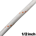 Canyon Rigging product photo of a 1/2 double braid rope.