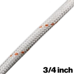 Canyon Rigging product photo of a 3/4 double braid rope.